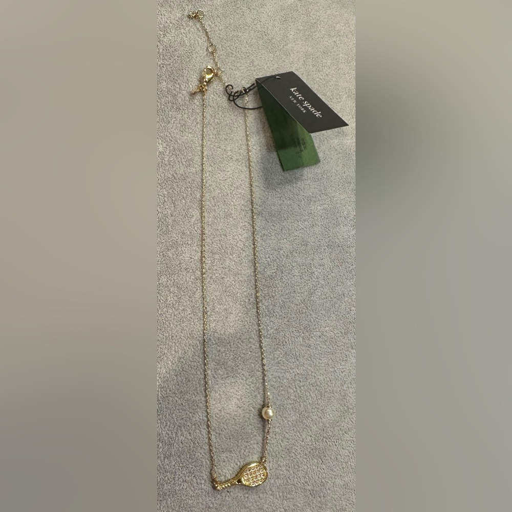 Kate Spade Queen of the Court Tennis Necklace NWT - Picture 4 of 8